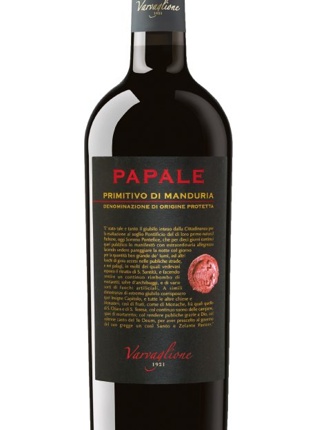 PAPALE PRIMITIVO DI MANDURIA DOP